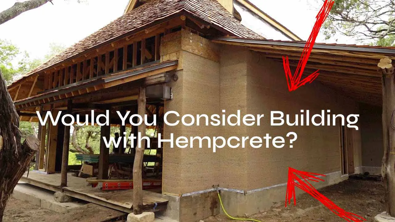 Hemp Concrete Walls (R30 + Fireproof) – You Wont Believe How They Built This House!