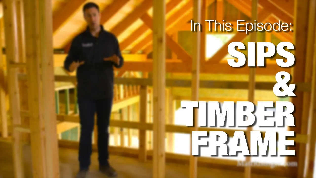 SIPS & Timber Framing - a good match.