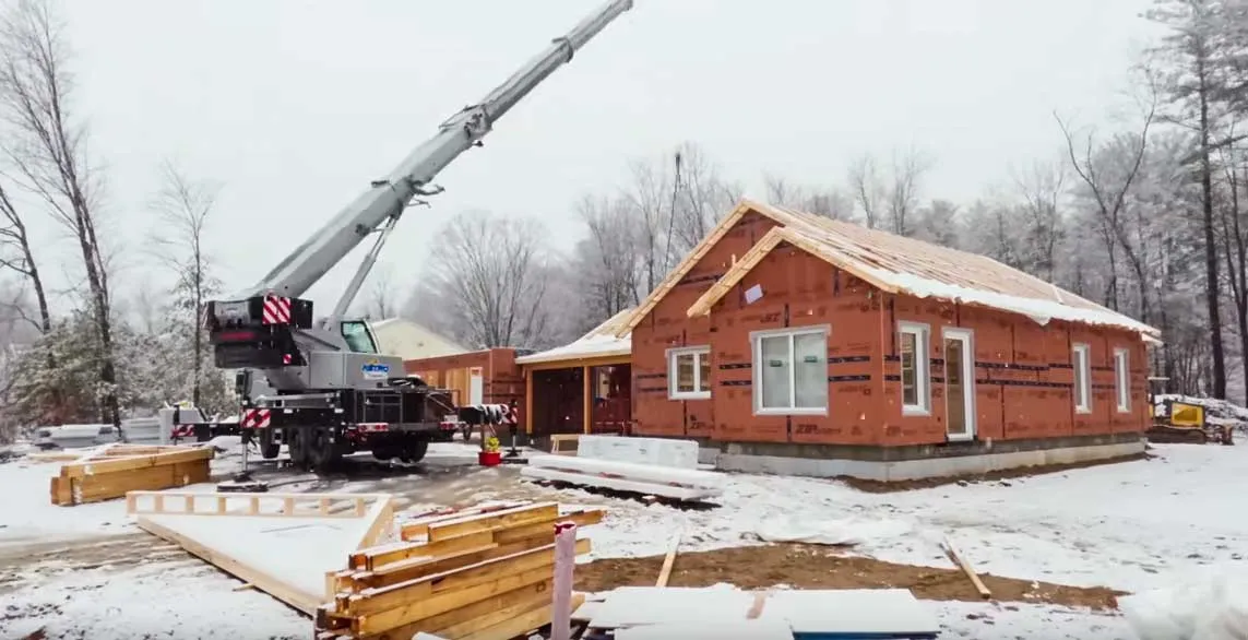 prefabricated house