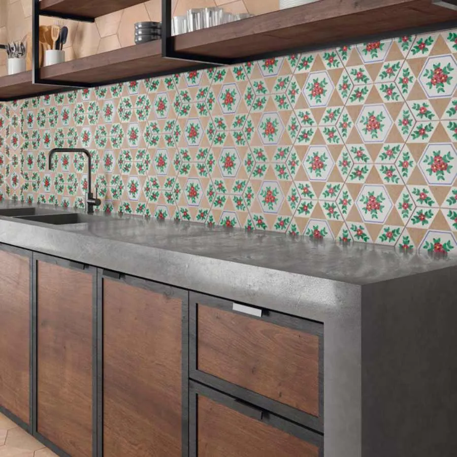 Apavisa Porcelánico SL 15 Kitchen application porcelain tiles by Apavisa