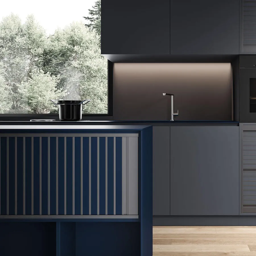 Aluminum Tambour Doors by FBS Profilati
