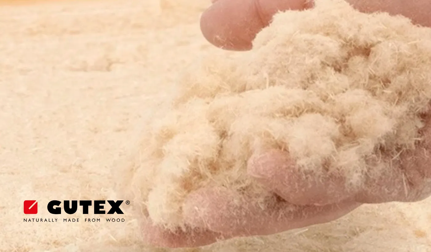 Wood fiber insulation by Gutex