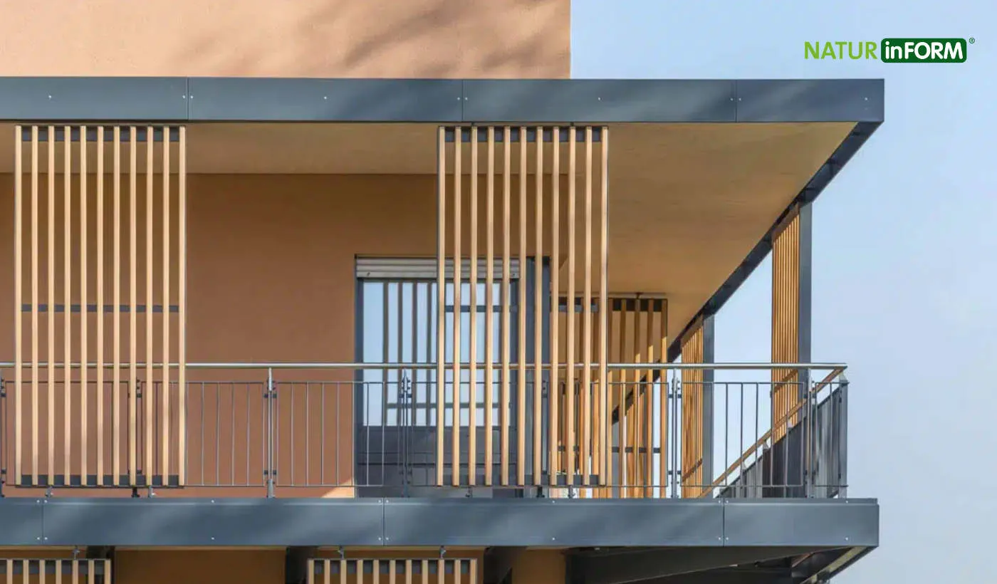 WPC Patio Deck Facade Sun Protection by NATURinFORM