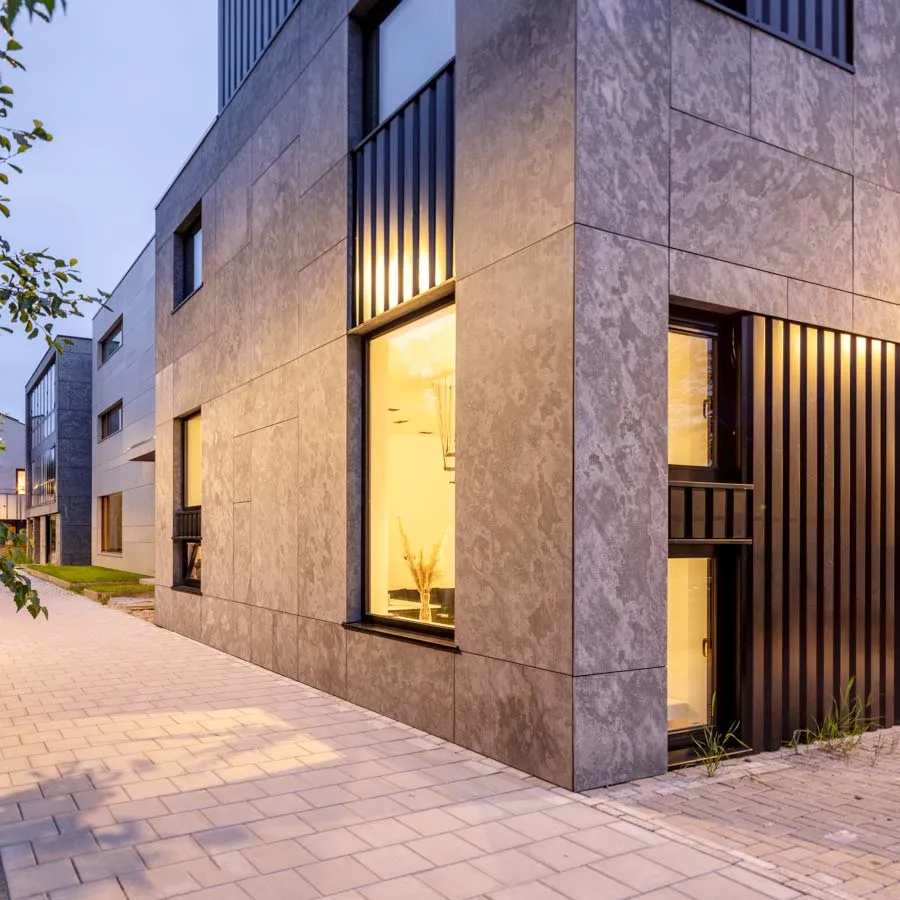 Cladding Project using SVK Fibre Cement Panels