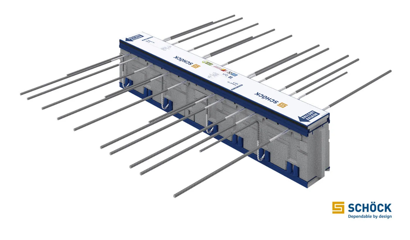 Thermal and sound insulation solutions from Schoeck