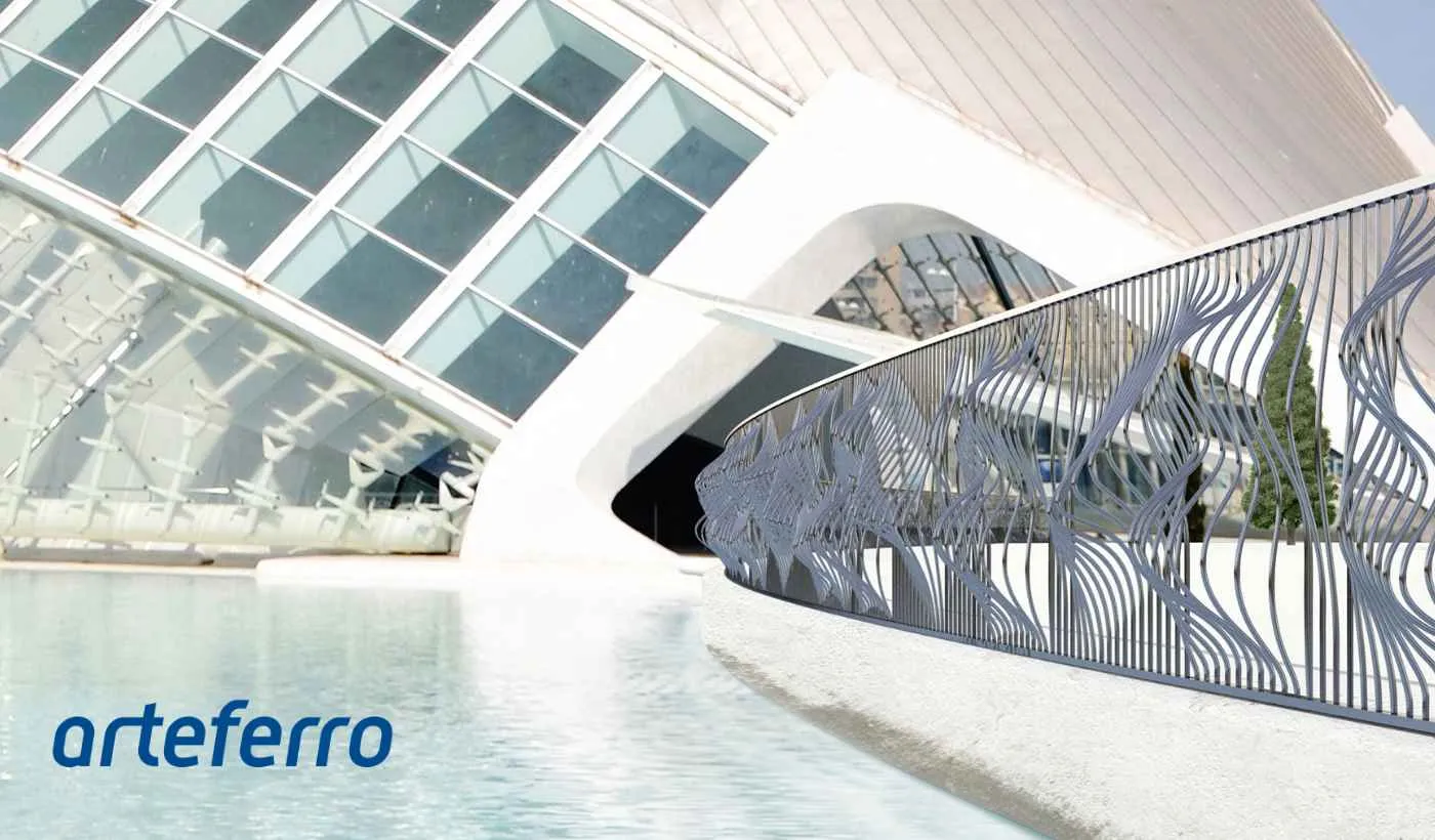 Arteferro metal fence and balustrades