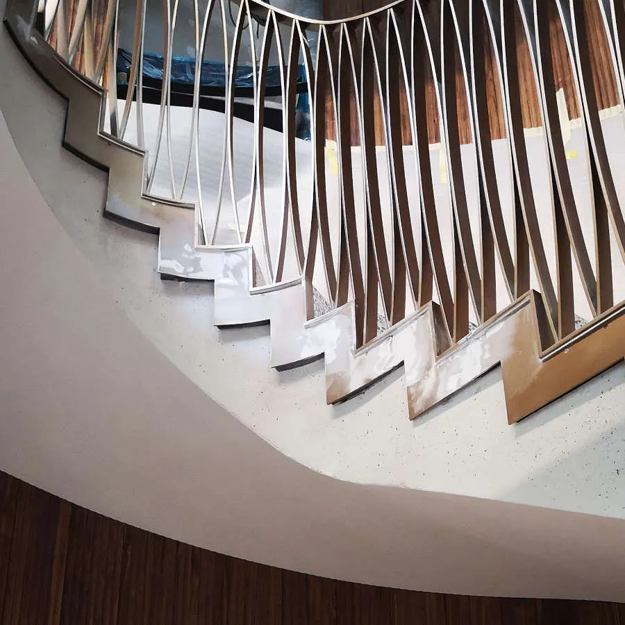 Metal balustrade by Arteferro