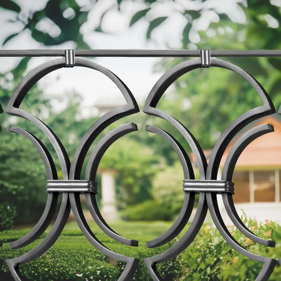 Metal fence by Arteferro