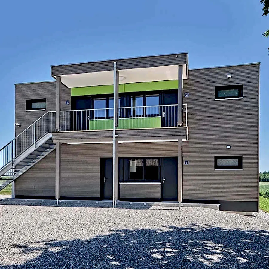 Geiger Holzsystembau Wood System Construction