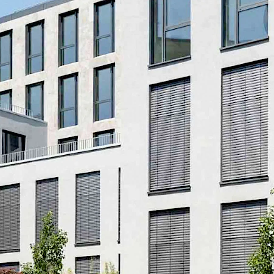 Burckhardt Metall 14 Aluminum windows by Burckhardt