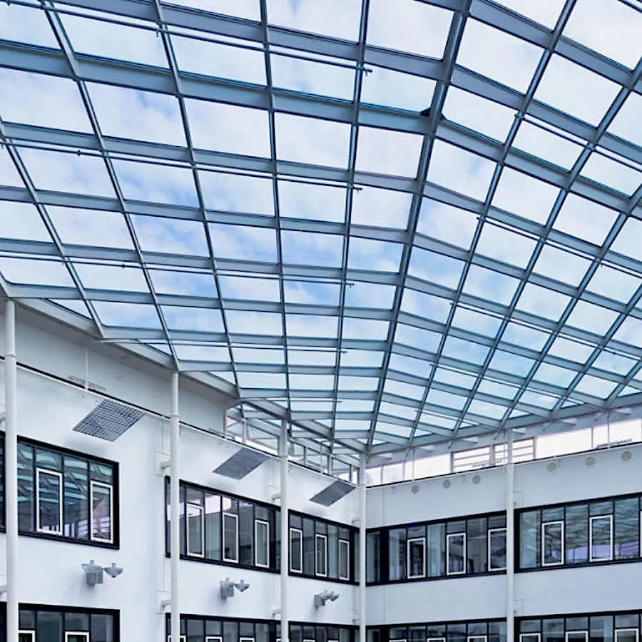 Burckhardt Metall 15 Light Roof by Burckhardt