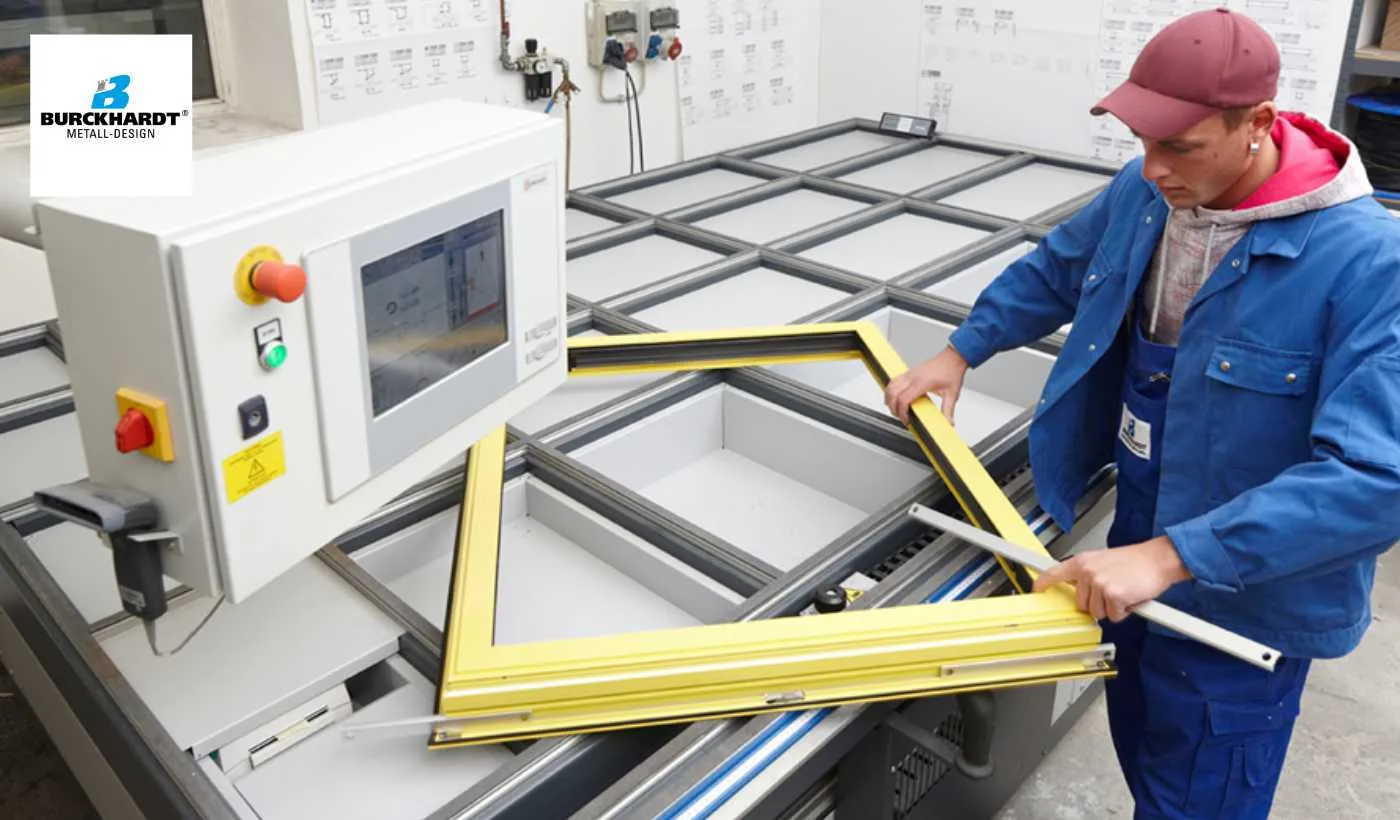 Doors Windows Railing Roof Floors of Glass Metal by Burckhardt Metall