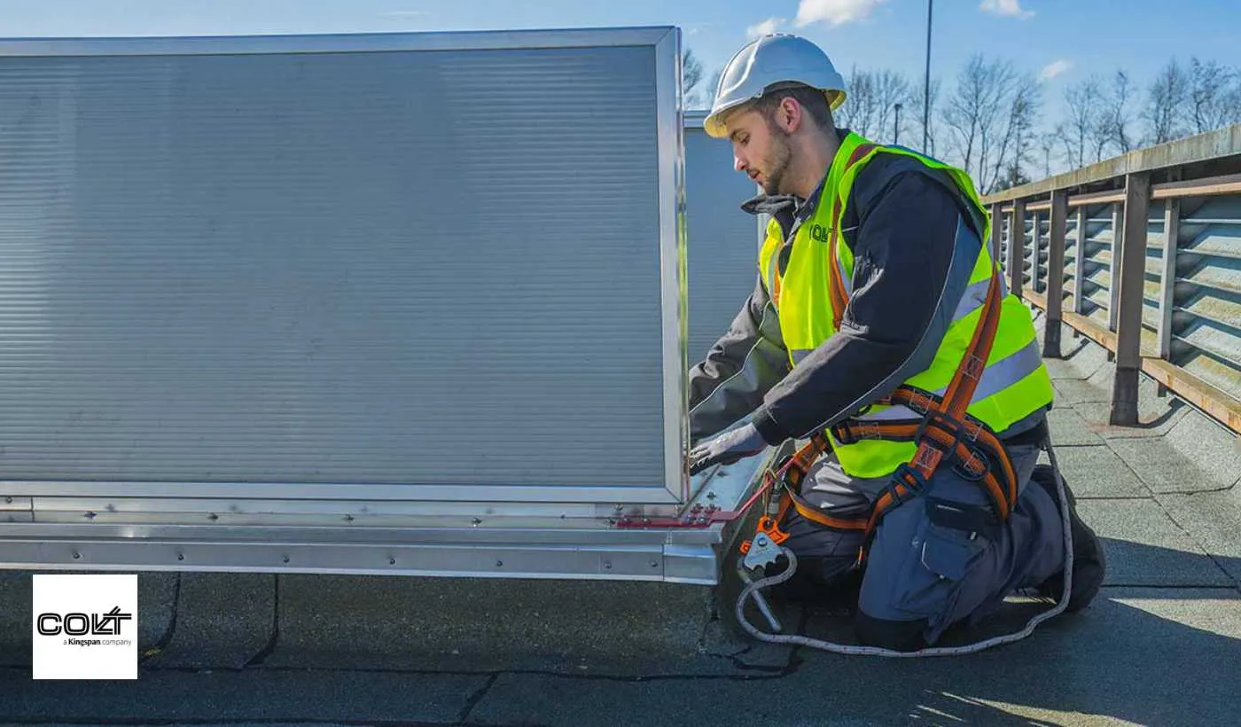 HVAC Fire protection Sun protection by Colt