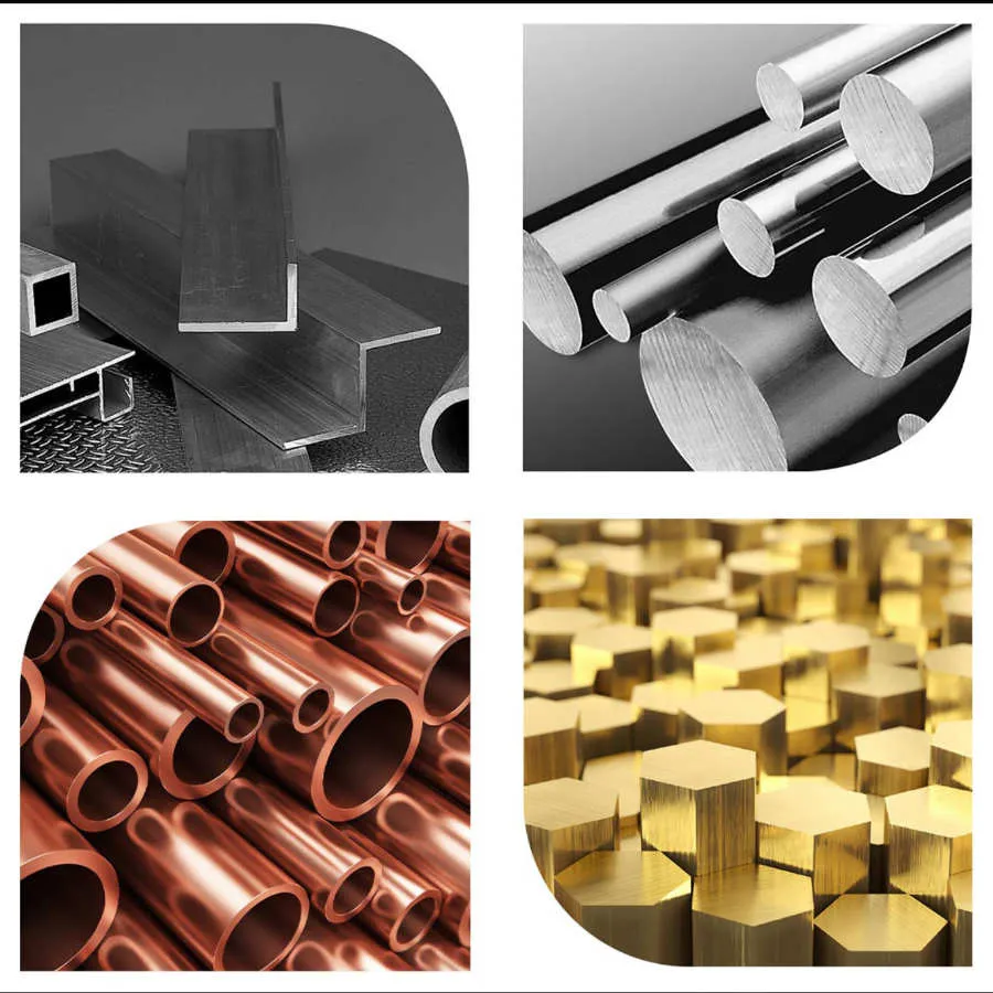 Profiles in Aluminum, Steel, Copper and Brass by Delwo