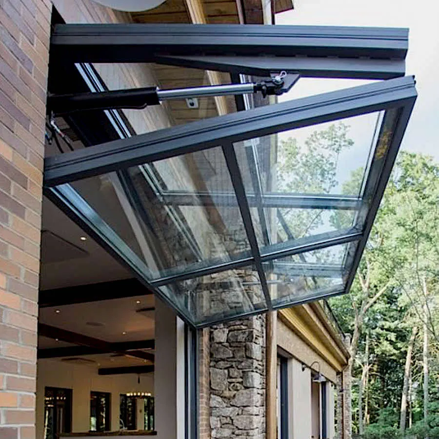 Vertical Folding Shading system by Glassinum