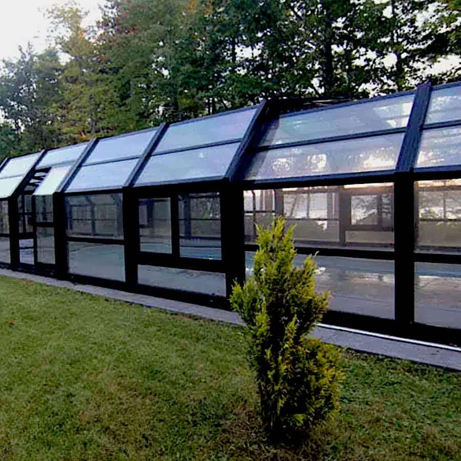 Retractable Glass Roof Freestanding by Libart