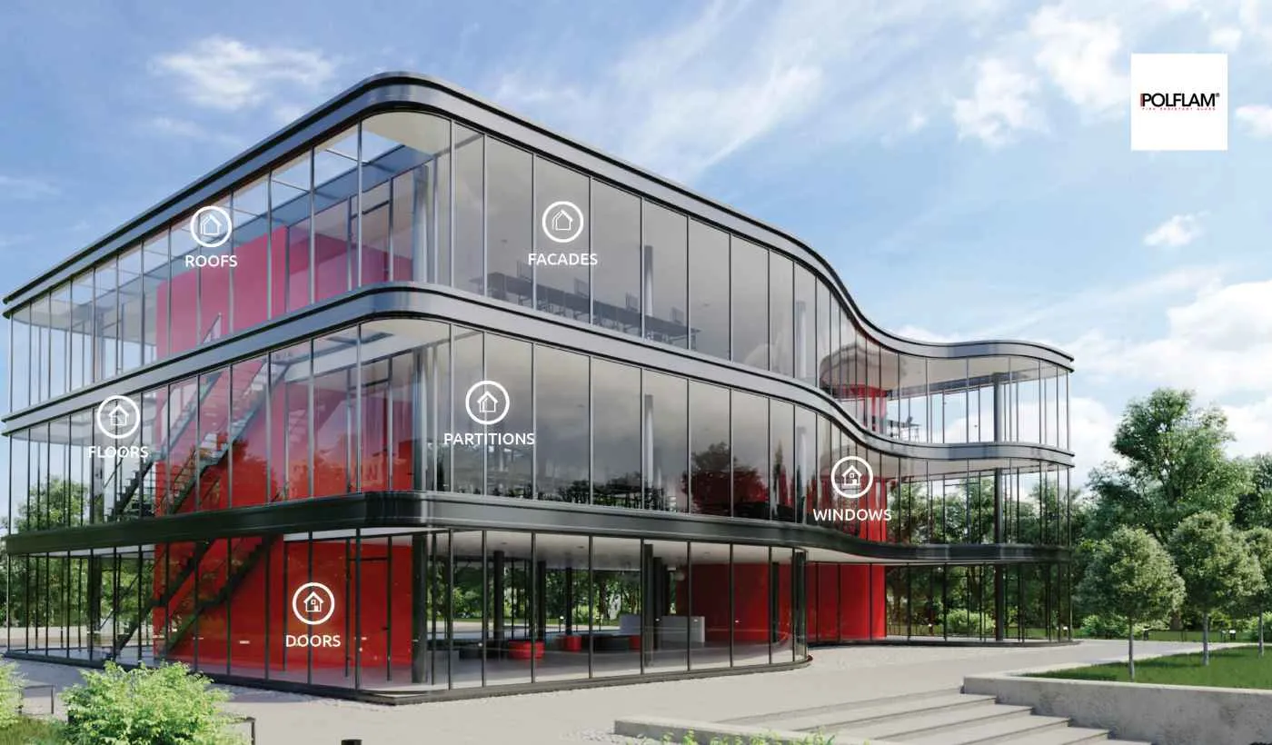 Fire resistant Glass by Polflam