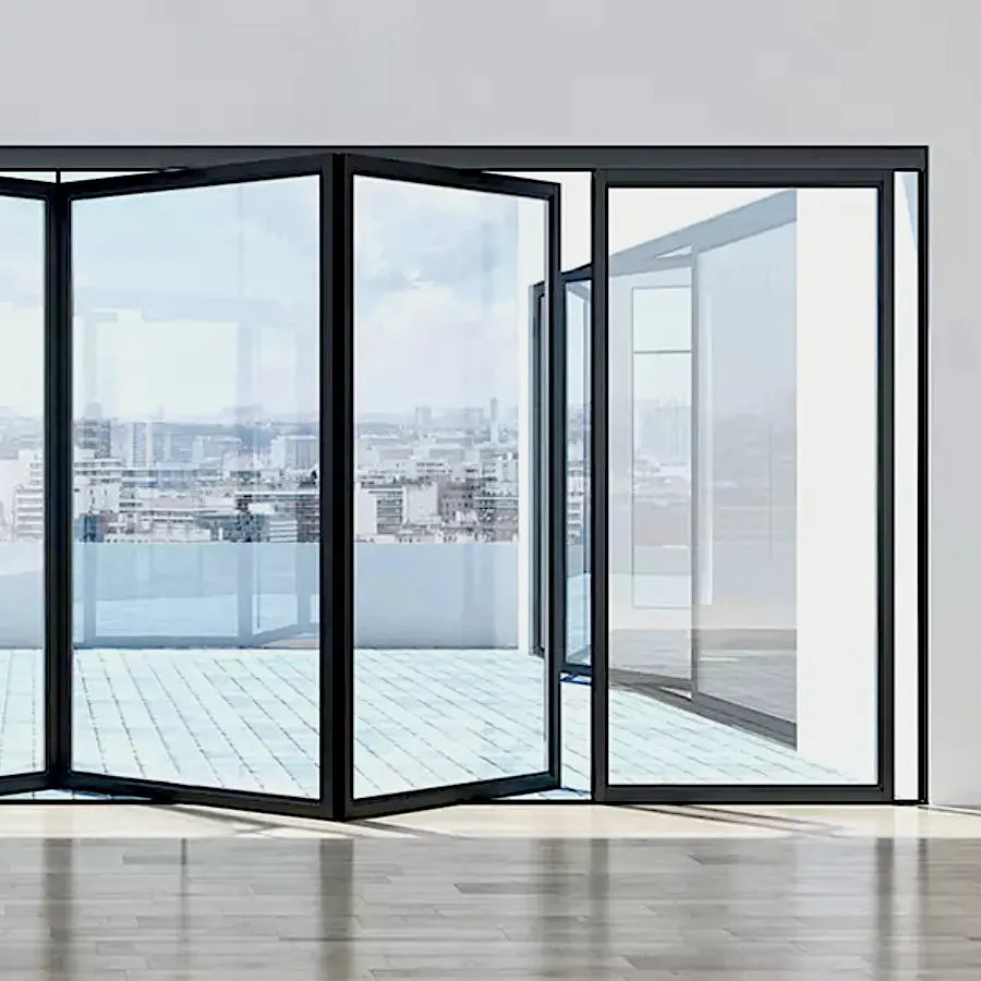 Bifold Glass doors by Sauc