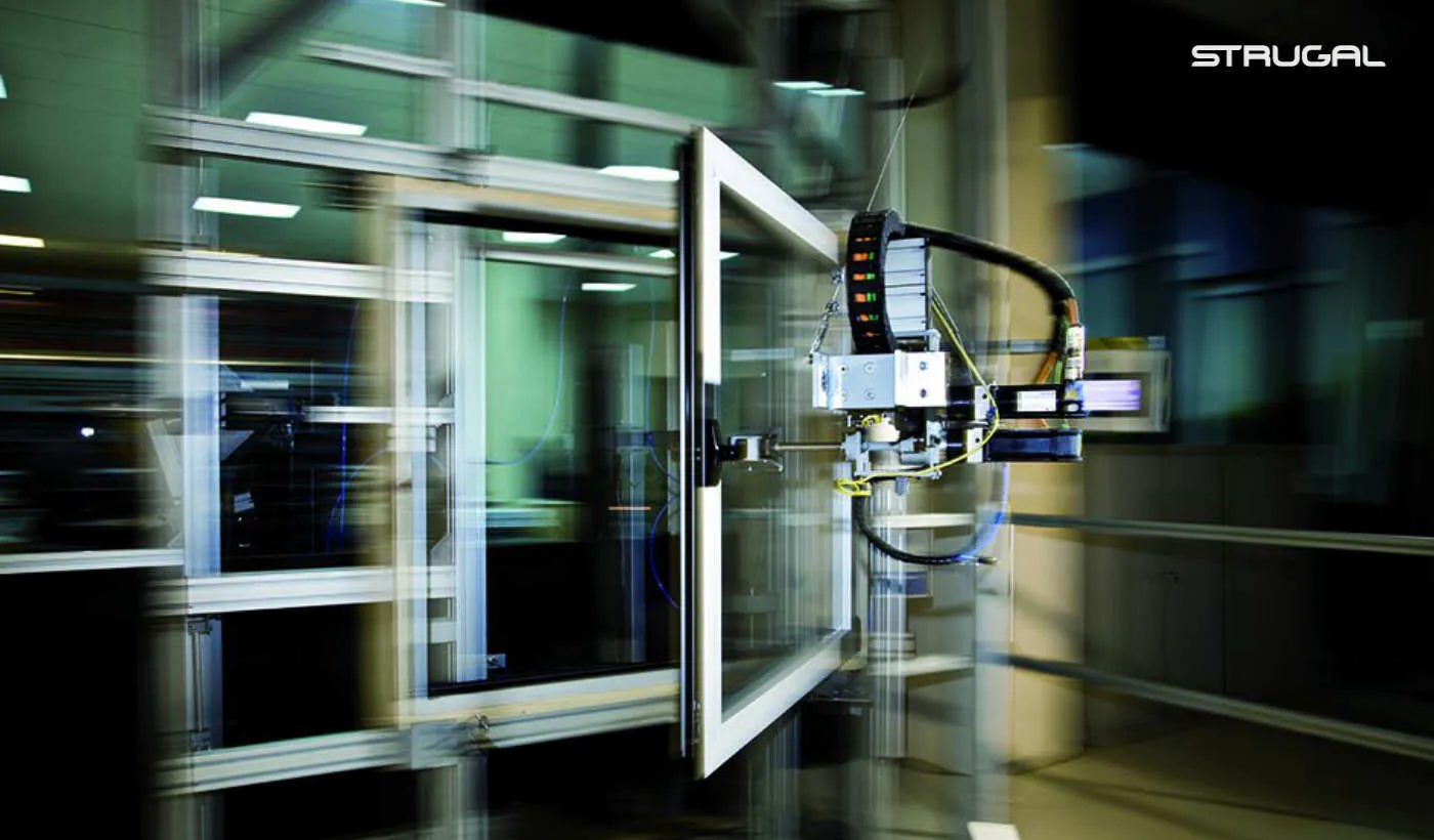 PVC and Aluminum Doors Windows Facades Railing Partition by Strugal