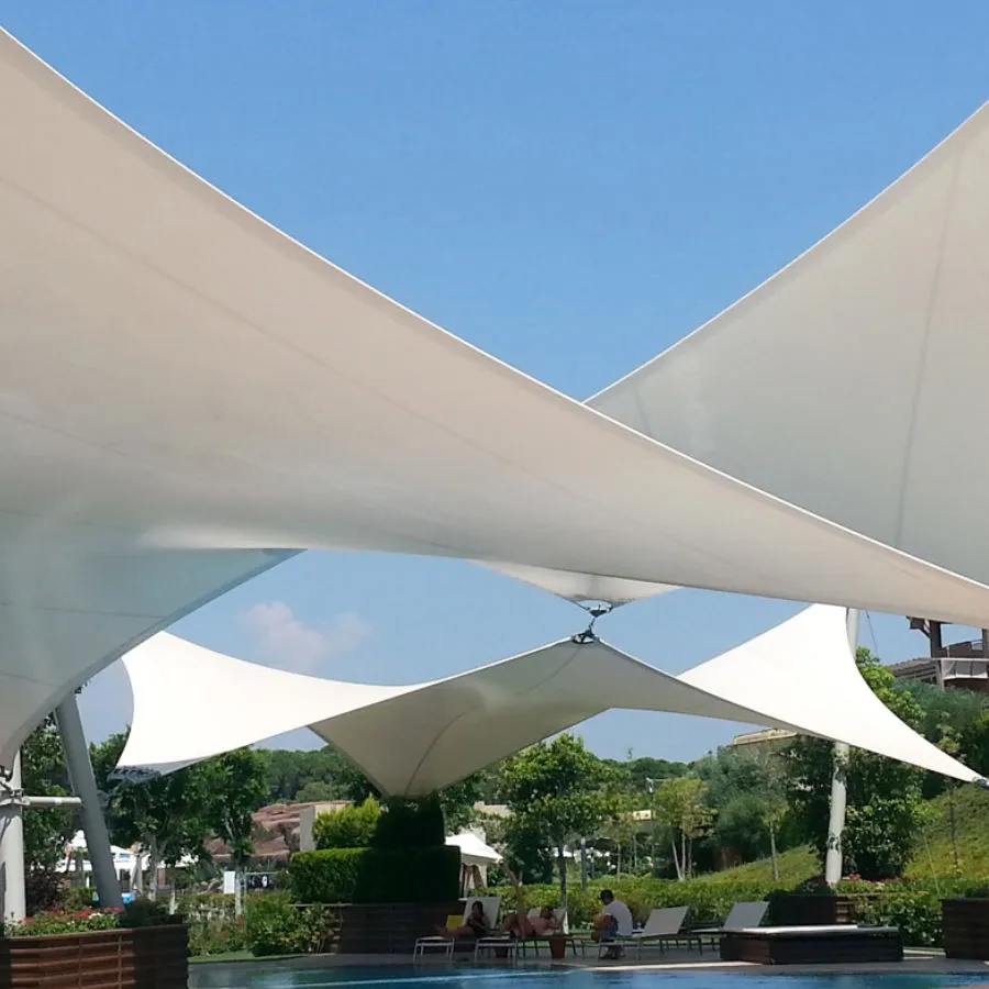 Suspended Textile Structure by Asma Germe