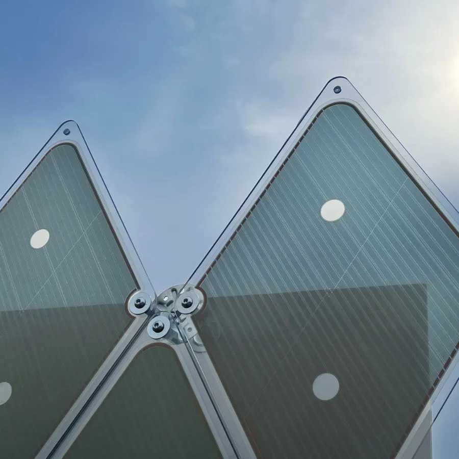 Asca 14 PV Solar Wall by Asca