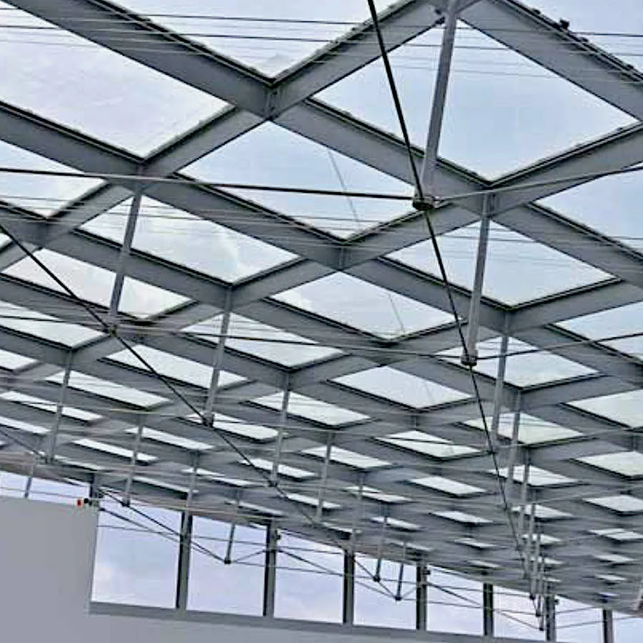 Suspended Wire Wind Brace by Carl Stahl
