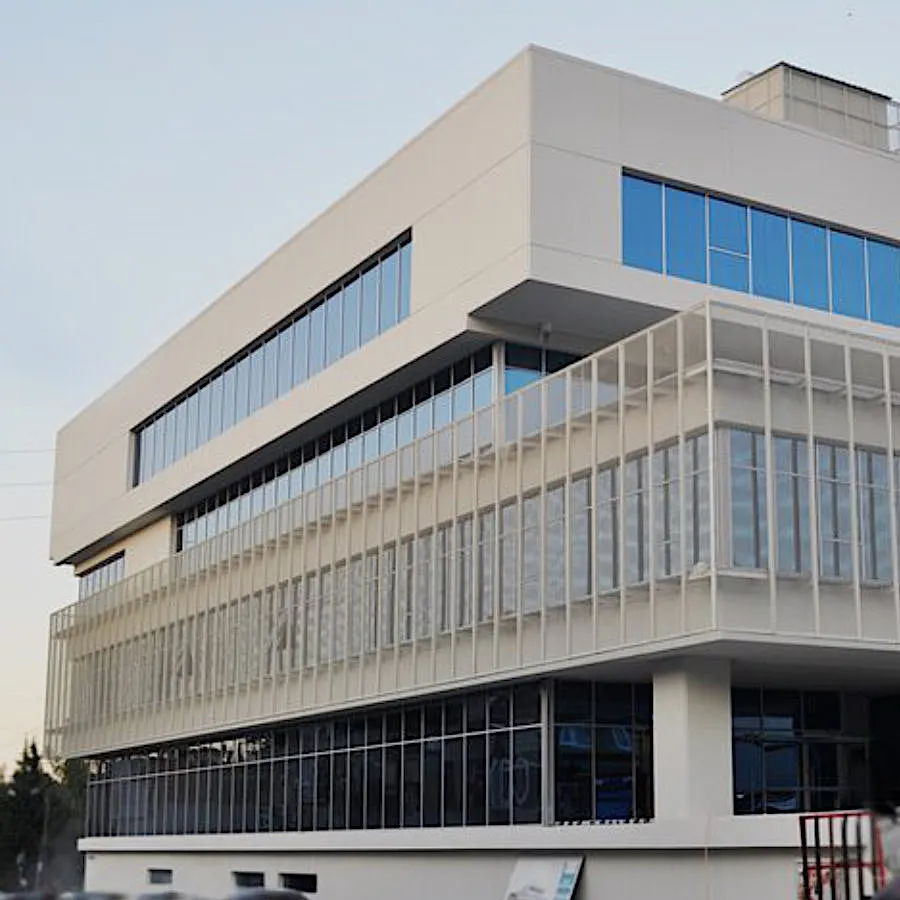 Fiberton 15 Glass Fiber Reinforced Concrete GFRC Facade by Fiberton