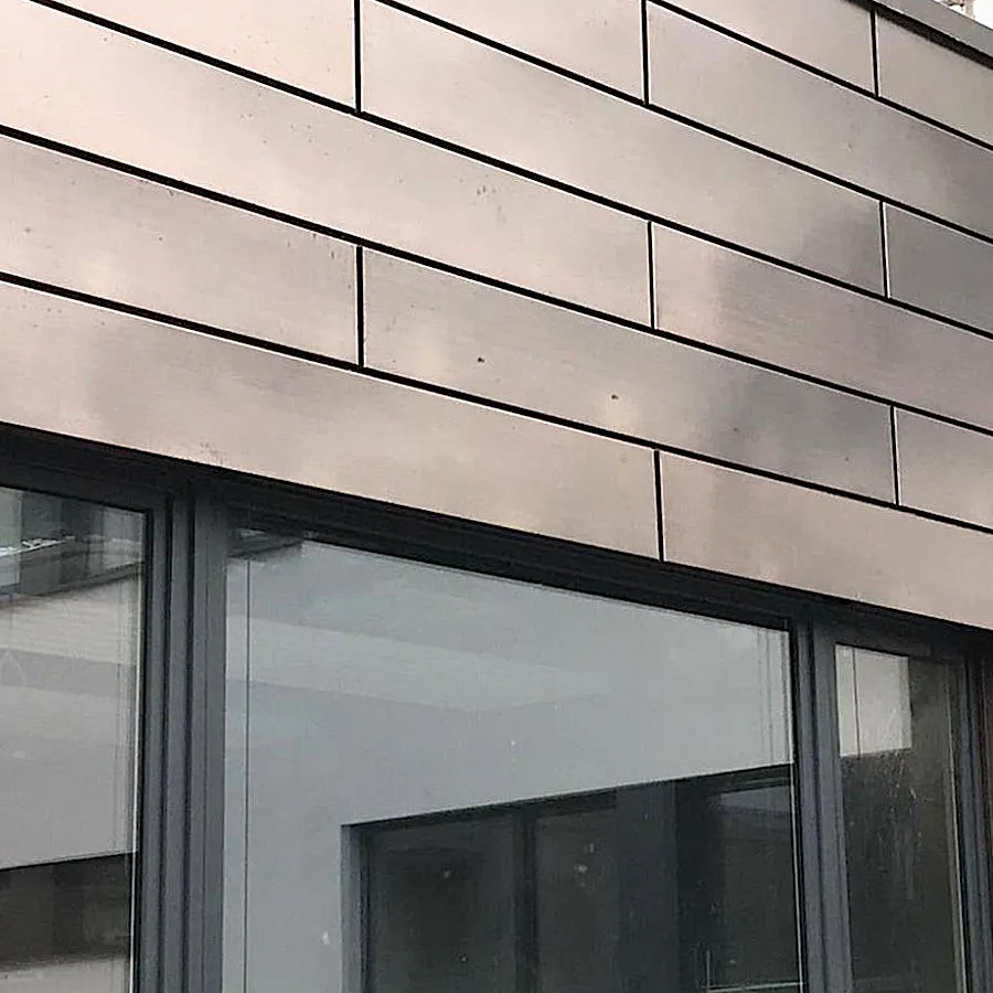 Inox Schleiftechnik 14 Metal Facade by Inox Schleiftechnik