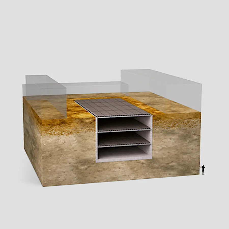 Tecnostrutture 15 Top Down System by Tecnostrutture