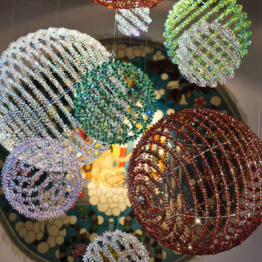 Windfall Contemporary Crystal Lighting 16 Hellbob by Windfall