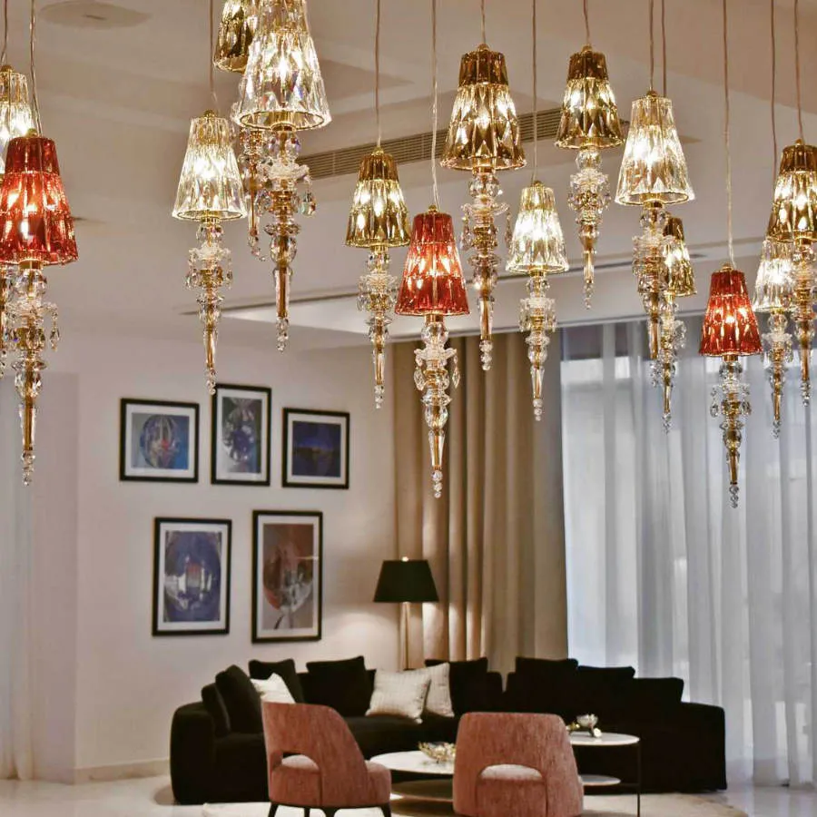Windfall Contemporary Crystal Lighting 17 Lula by Windfall