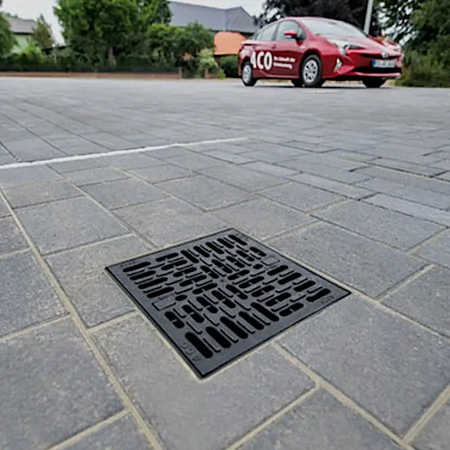 Aco 14 Courtyard drainage by Aco