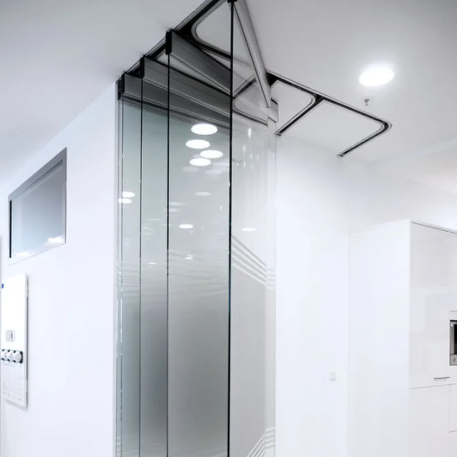 Movable-Glass-Partition. Geze-