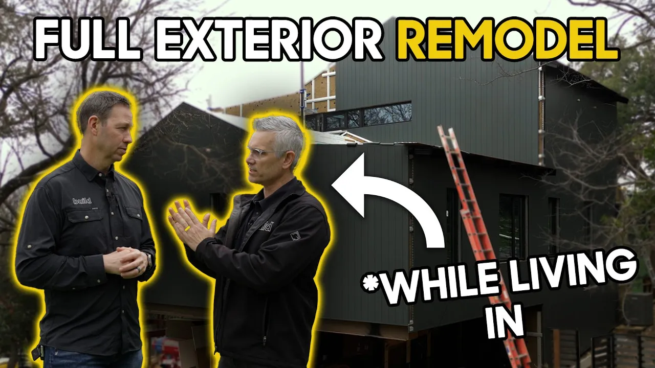 aluminium siding, exterior remodel, passive house, powder-coated siding