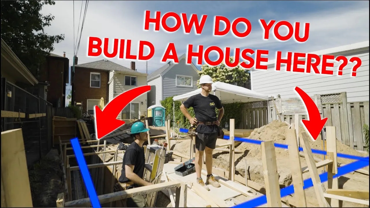 building near property lines