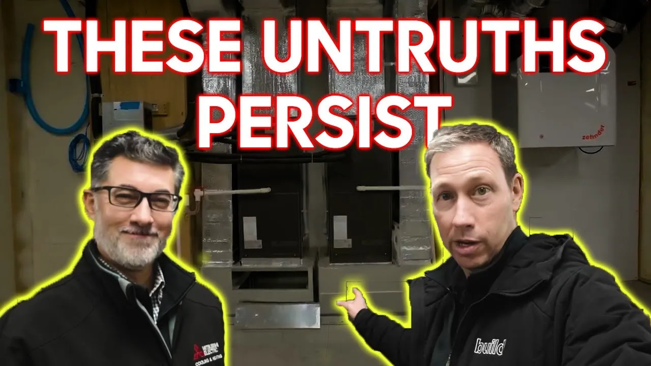 heat pump myths, efficient heating, Mitsubishi HVAC, cold weather efficiency