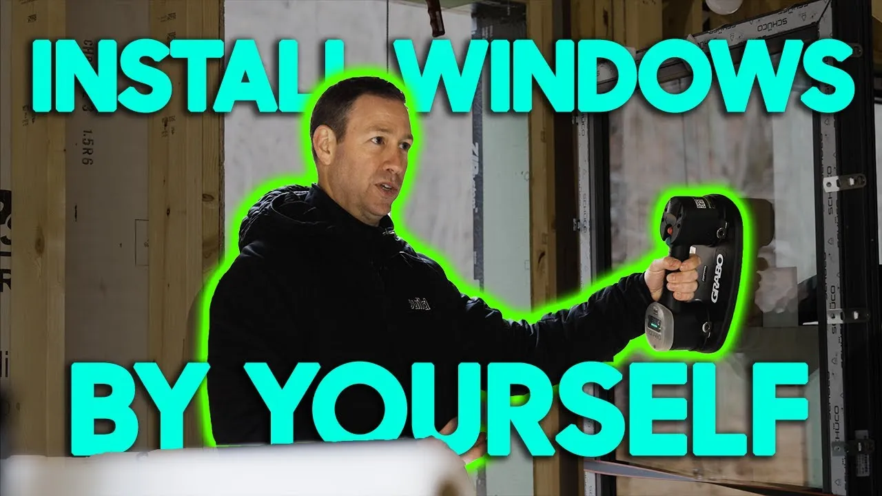 solo window installations, DIY window installation, smart rigging tools