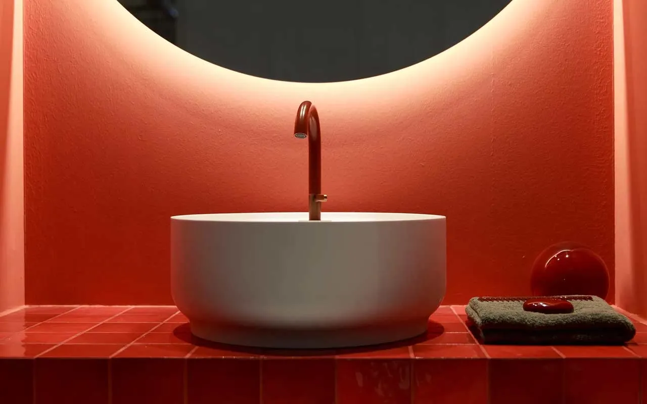 Bathroom Trends at Salone del Mobile 2024 A play on colour