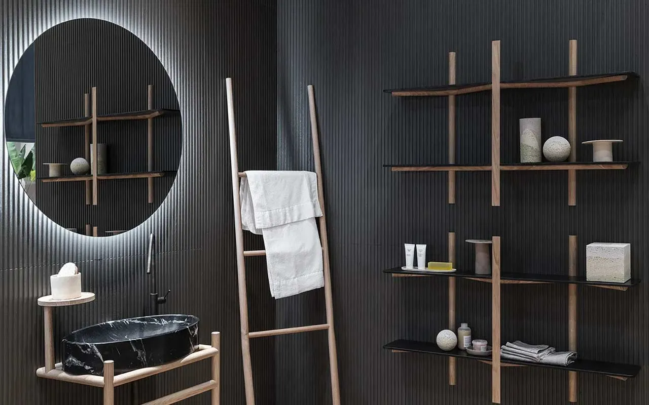 Itlas Bathroom stand at Salone del Mobile 2024
