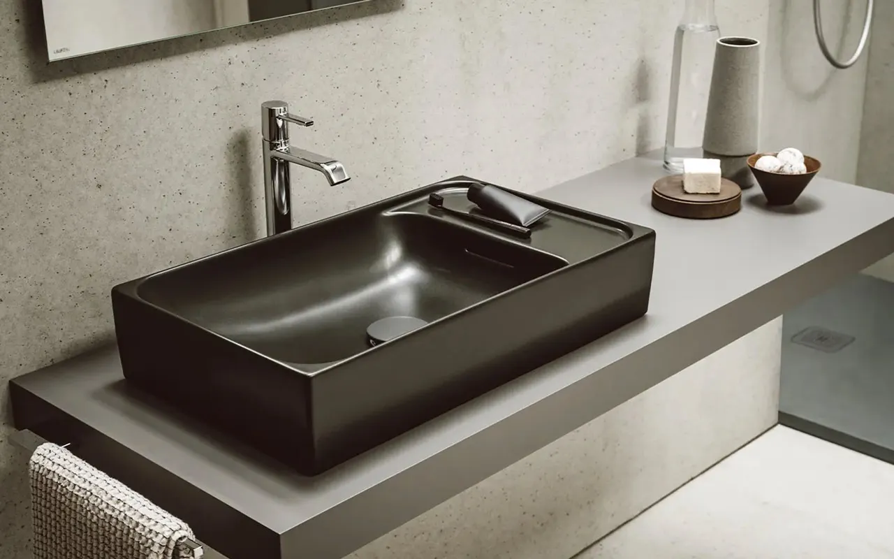 Laufen Meda Studio Vetica Bathroom Design at Salone del Mobile 2024