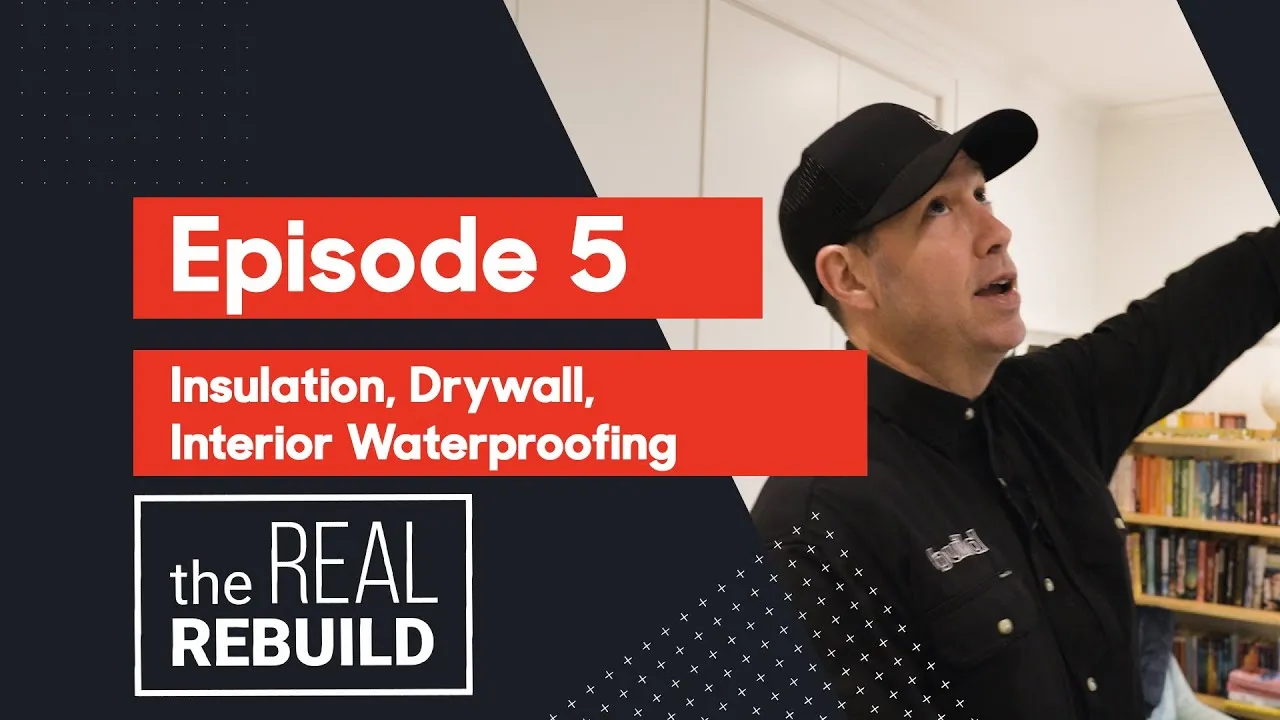 insulation drywall bathroom waterproofing