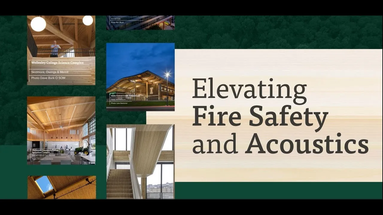 Wood Works Fire Safety Acoustics