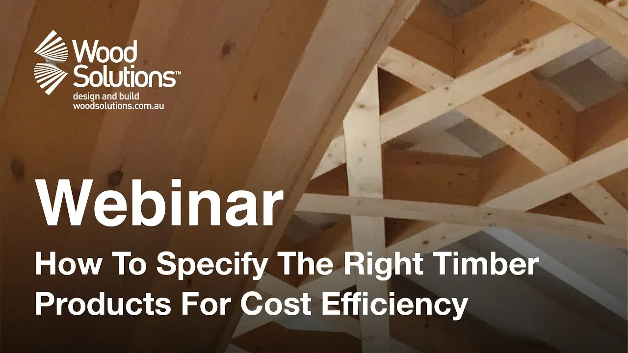 Timber building design strategies for budget and efficiency
