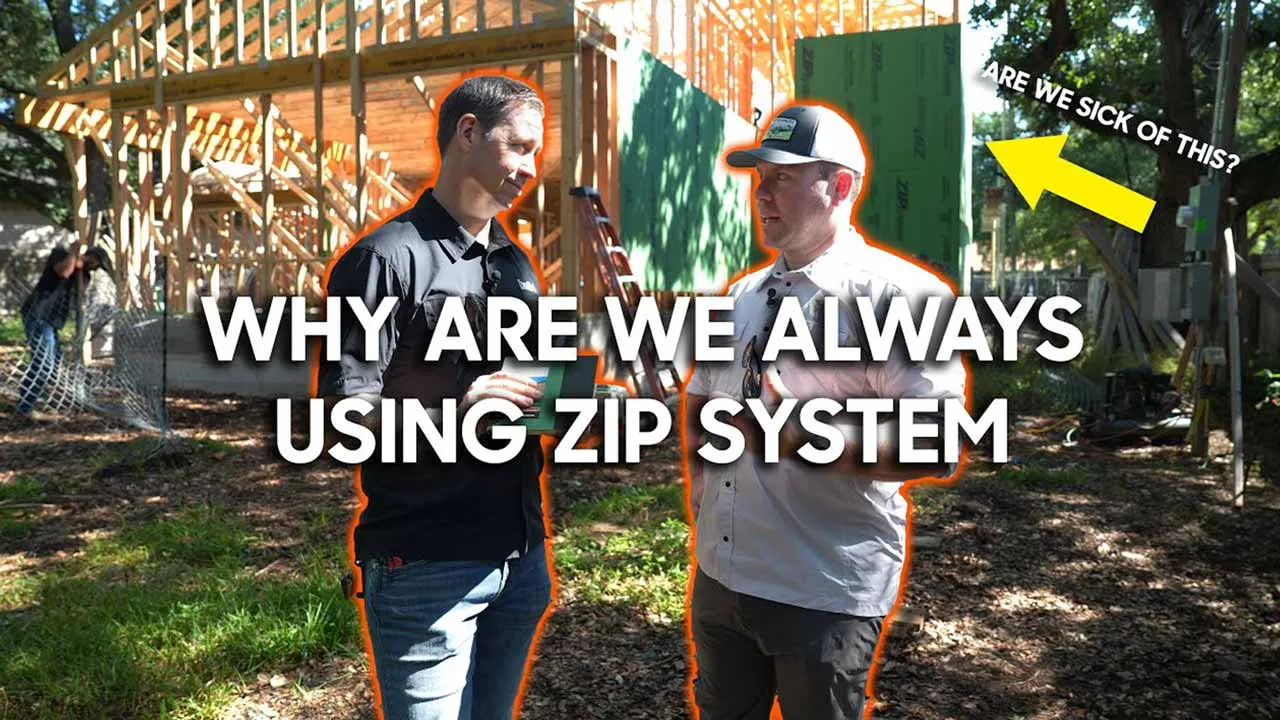 ZIP System Sheathing versus OSB Wall Panels