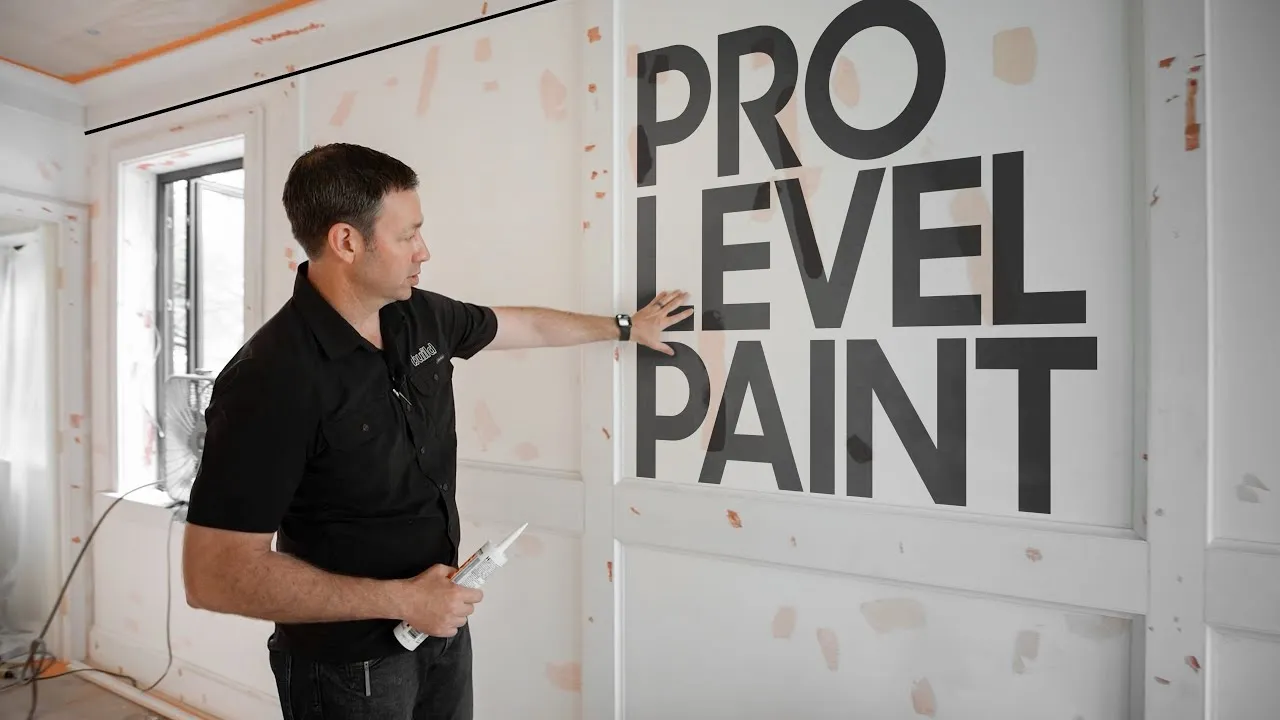 How to obtain perfect paint finishes in building projects.