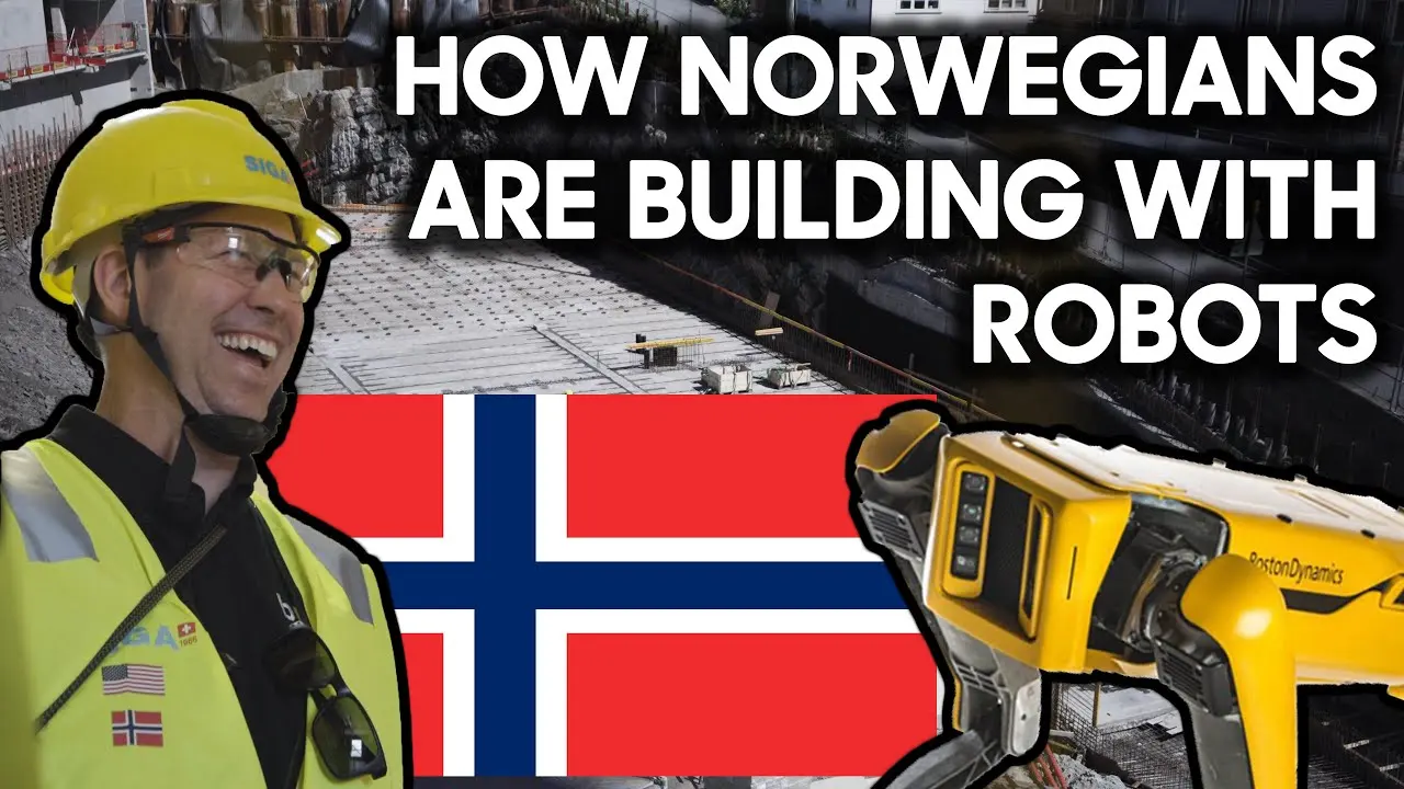 Panelised Mass timber building project that uses robots