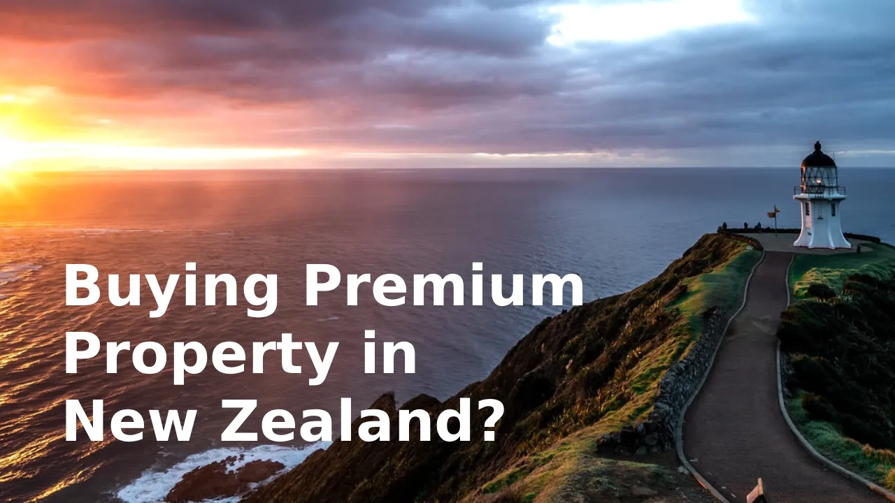 buying property in New Zealand